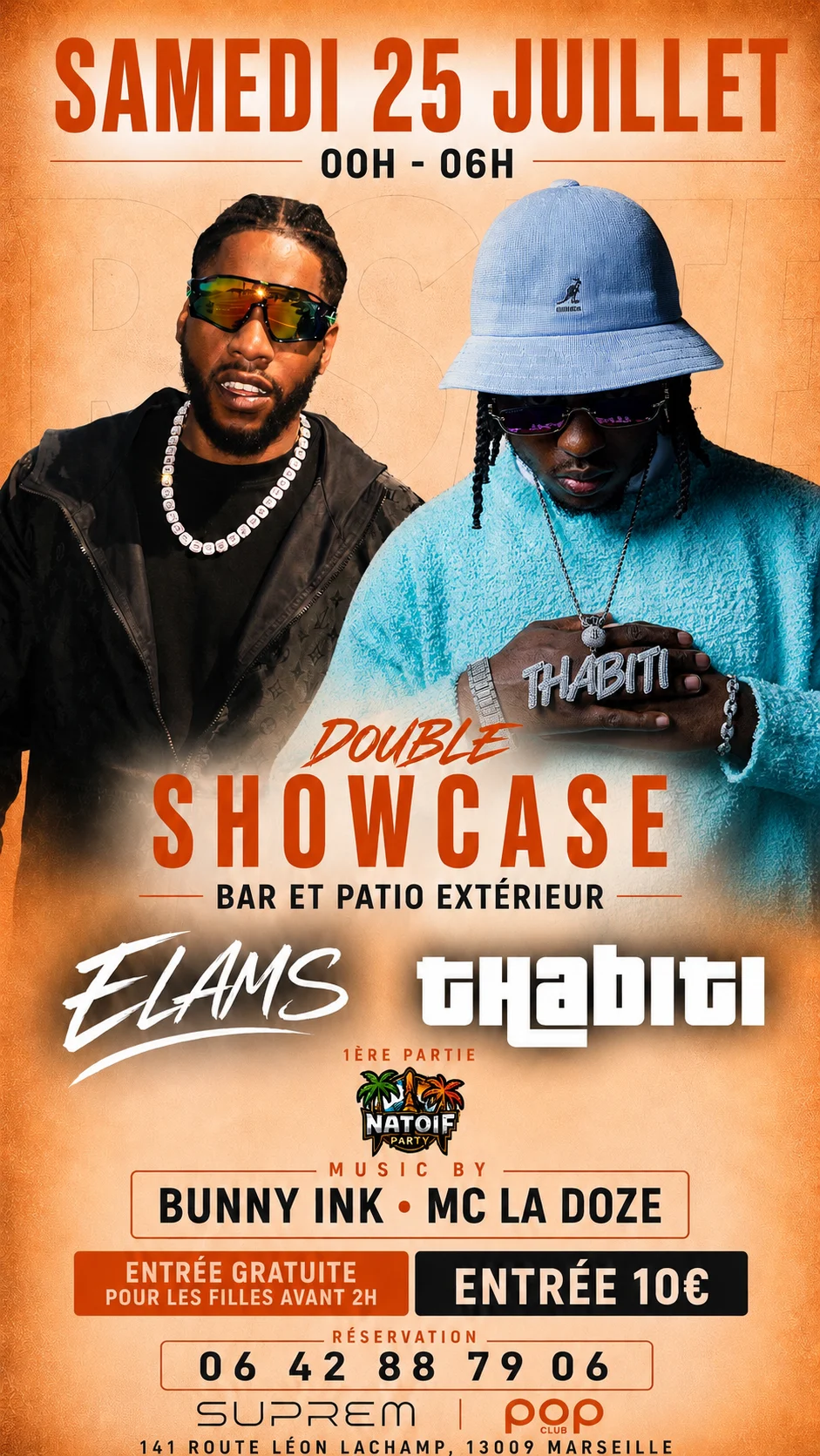 Elams / Thabiti En Showcase Ce Samedi 25 Juillet 2026