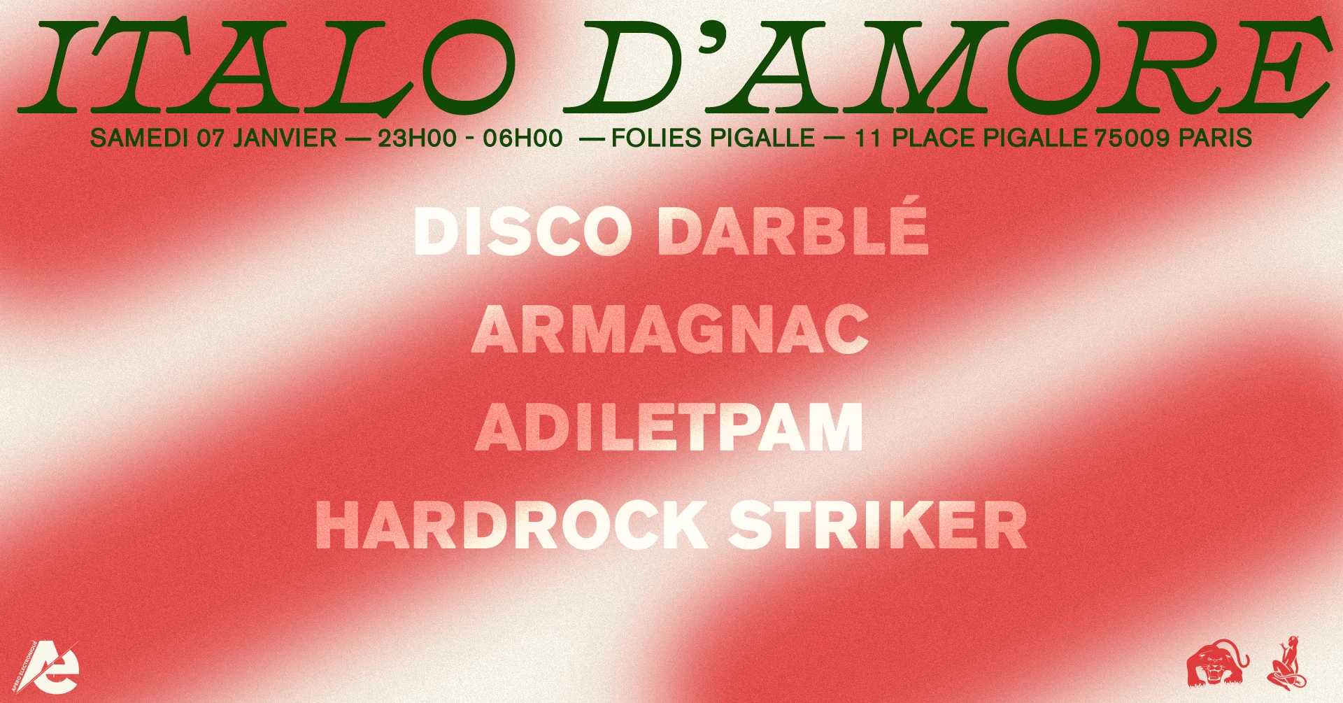 Italo D'amore W/  Disco Darblé, Armagnac, Adiletpam & Skylax