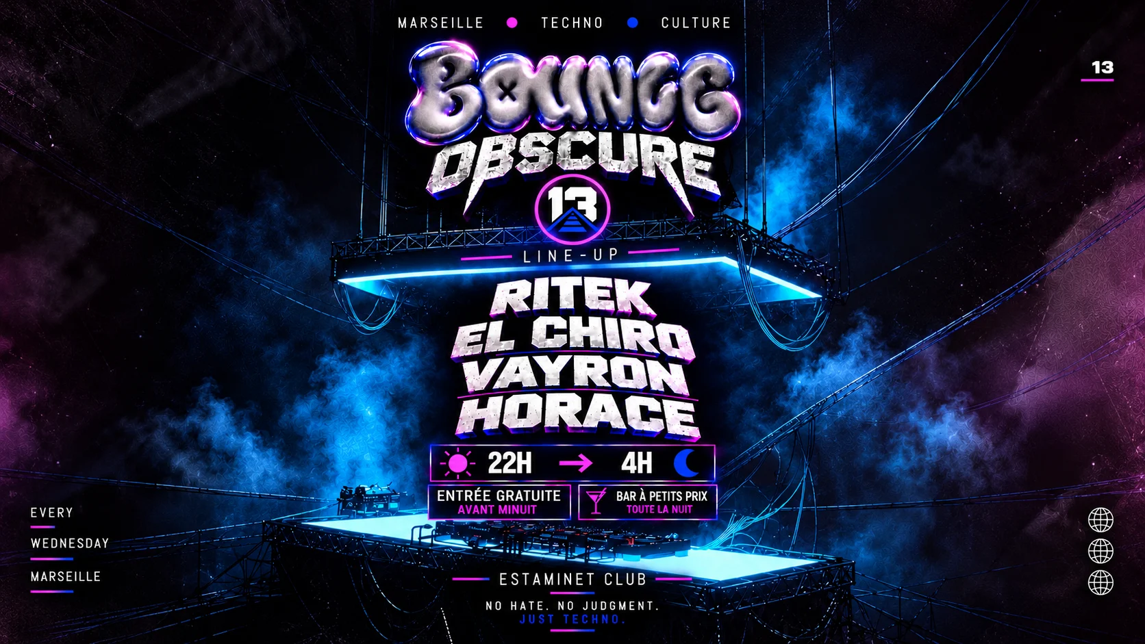 Bounce Obscure - Ligne 13