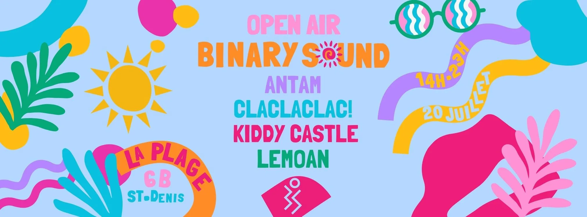 Binarysound W/ Antam, Claclaclac!, Kiddy Castle & Lemoan