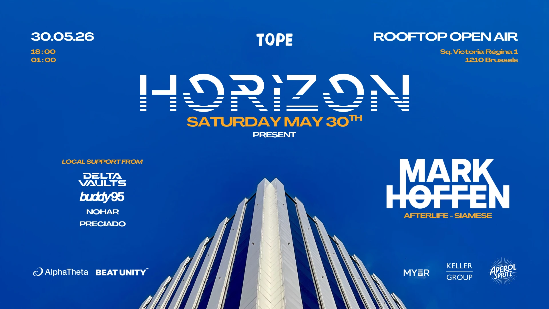 Horizon - Rooftop Open Air - 30.05 - Present Mark Hoffen