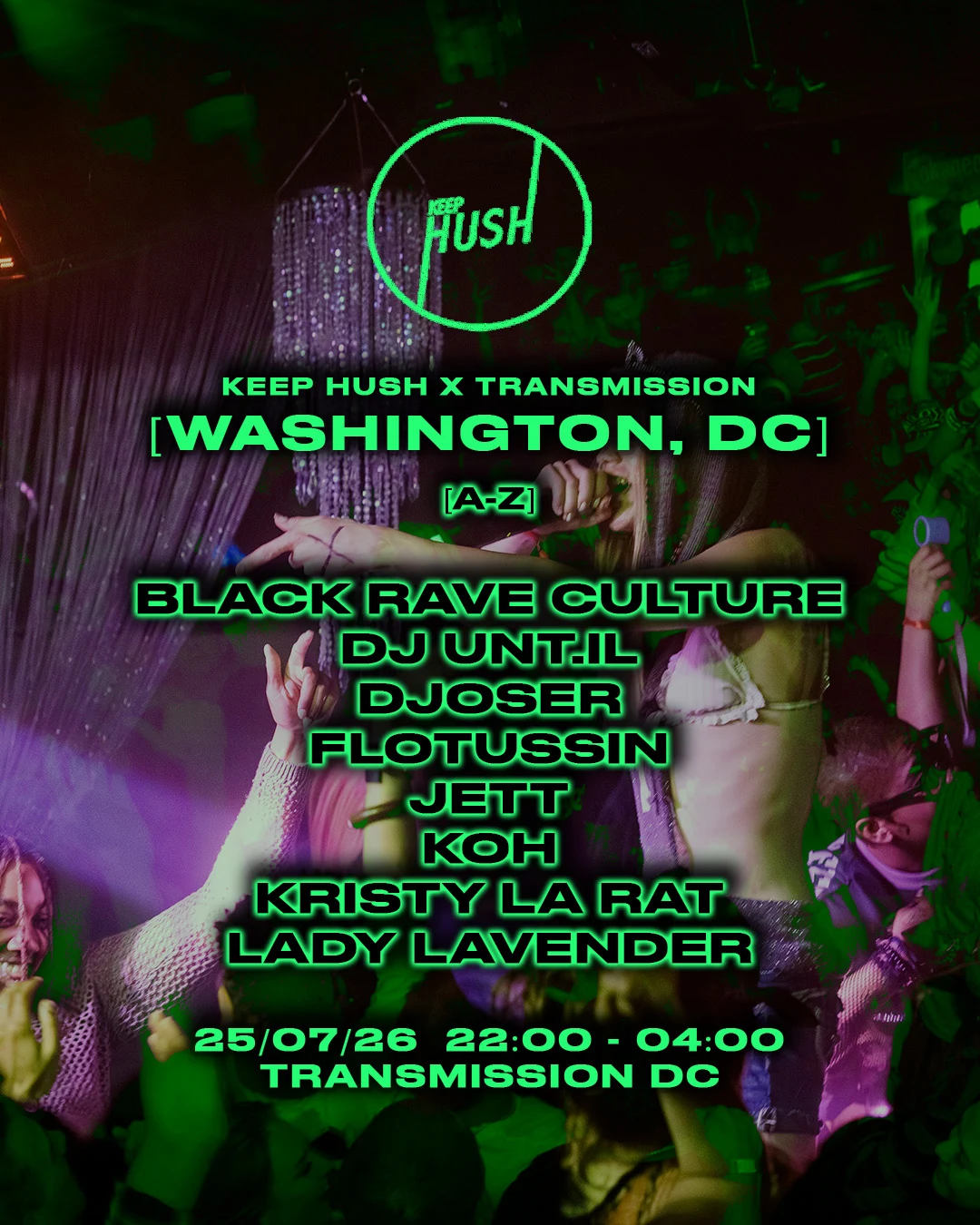 Keep Hush X Transmission