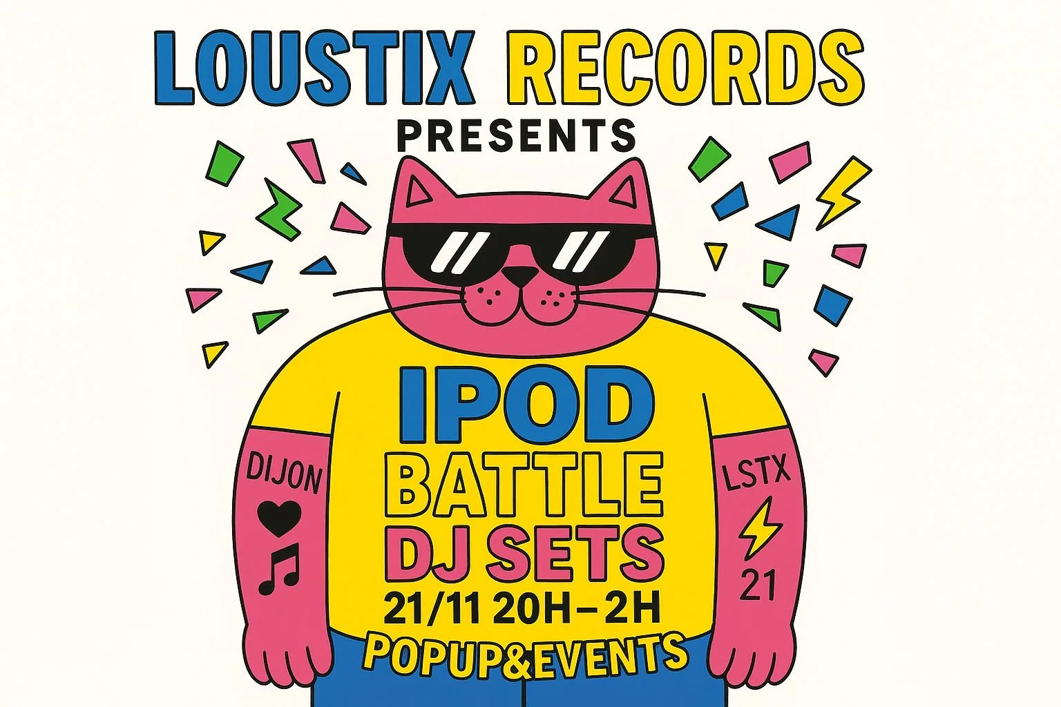 Loustix Records Party
