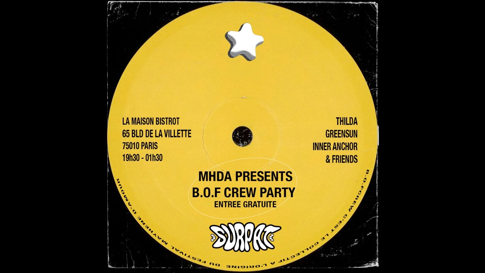Surpat : B.O.F Crew Party