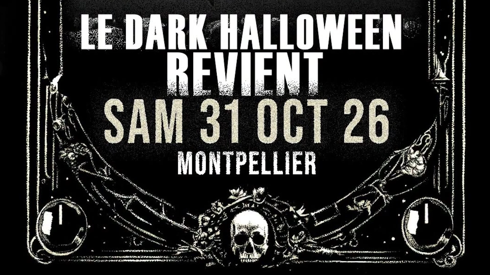Dark Halloween À L'opéra Comédie