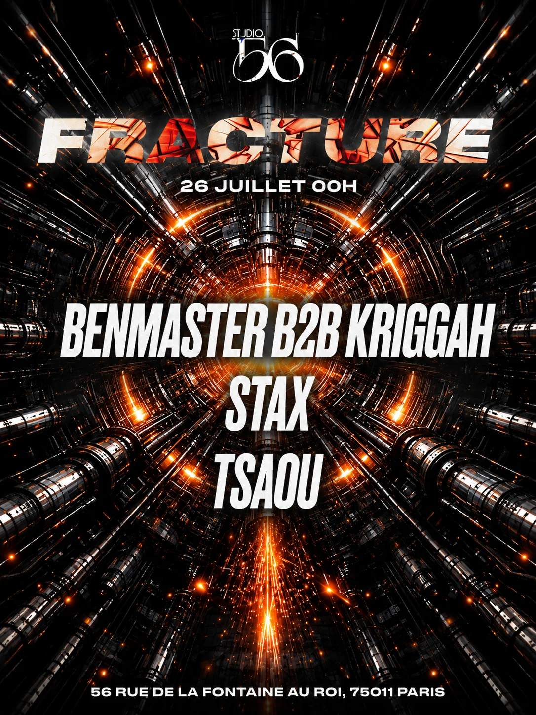 Fracture W/ Benmaster B2b Kriggah, Stax , Tsaou