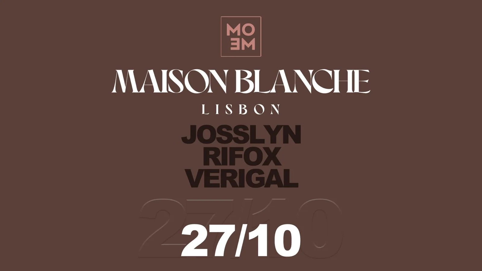 Maison Blanche X Josslyn