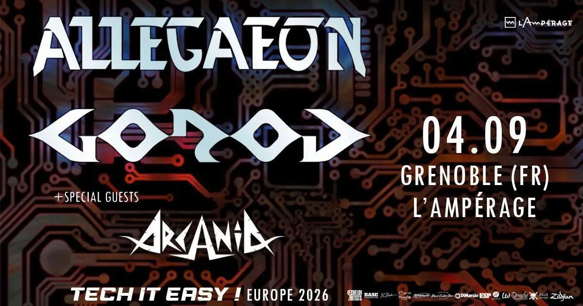 Allegaeon + Gorod + Arcania