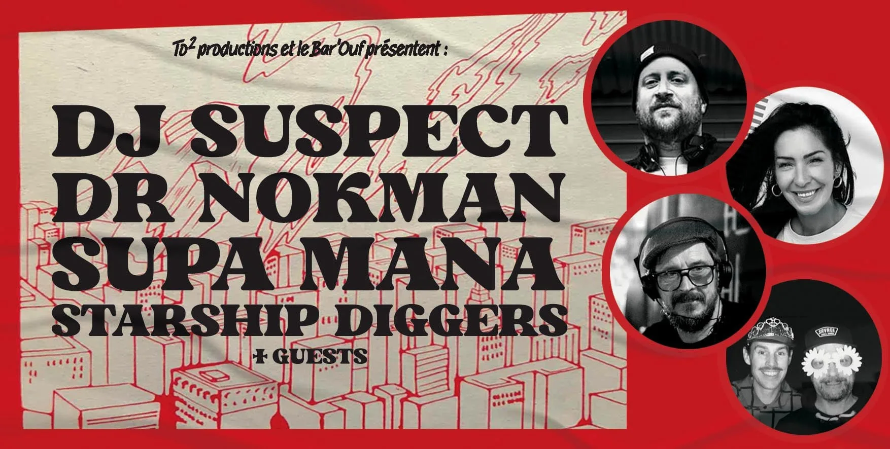 Dj Suspect - Supa Mana - Starship  Diggers - Dr Nokman