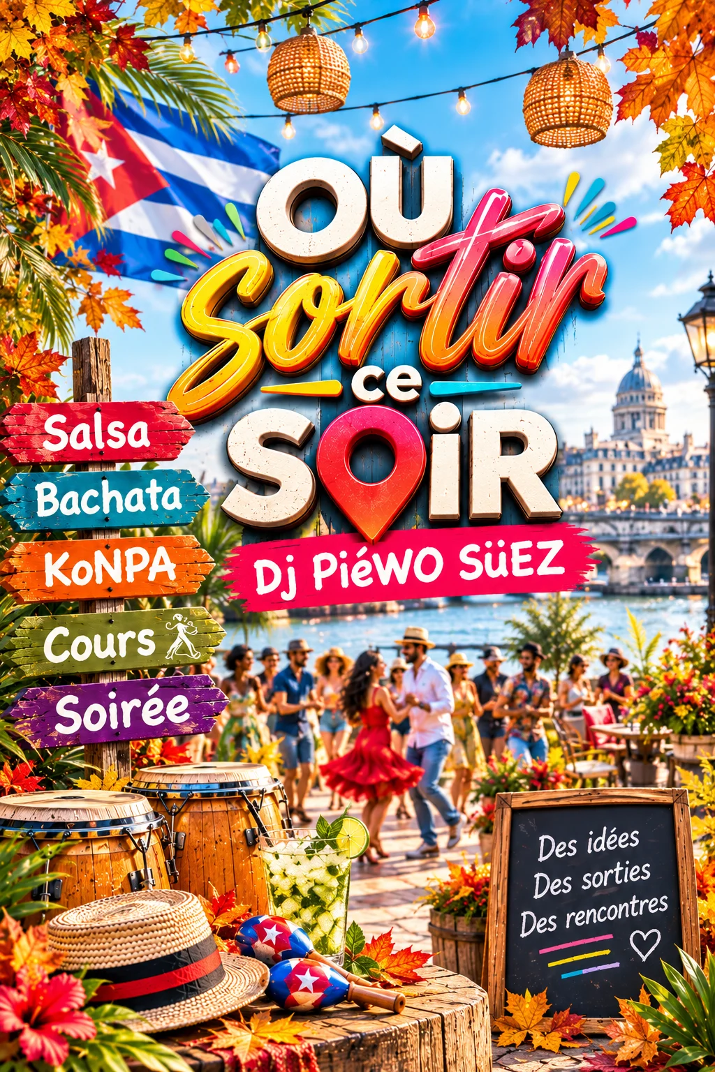 Samedi / Soirée Salsa Péniche / Paris