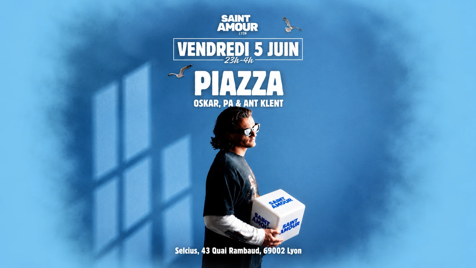 Saint Amour Lyon | Piazza | Vendredi 5 Juin 2026