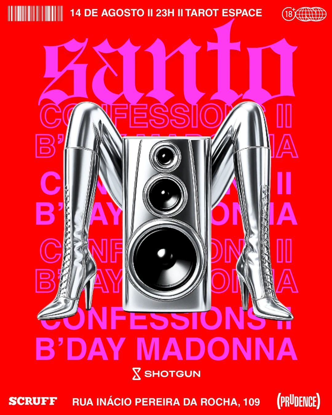Festa Santo - Confessions II B'day Madonna @ Tarot