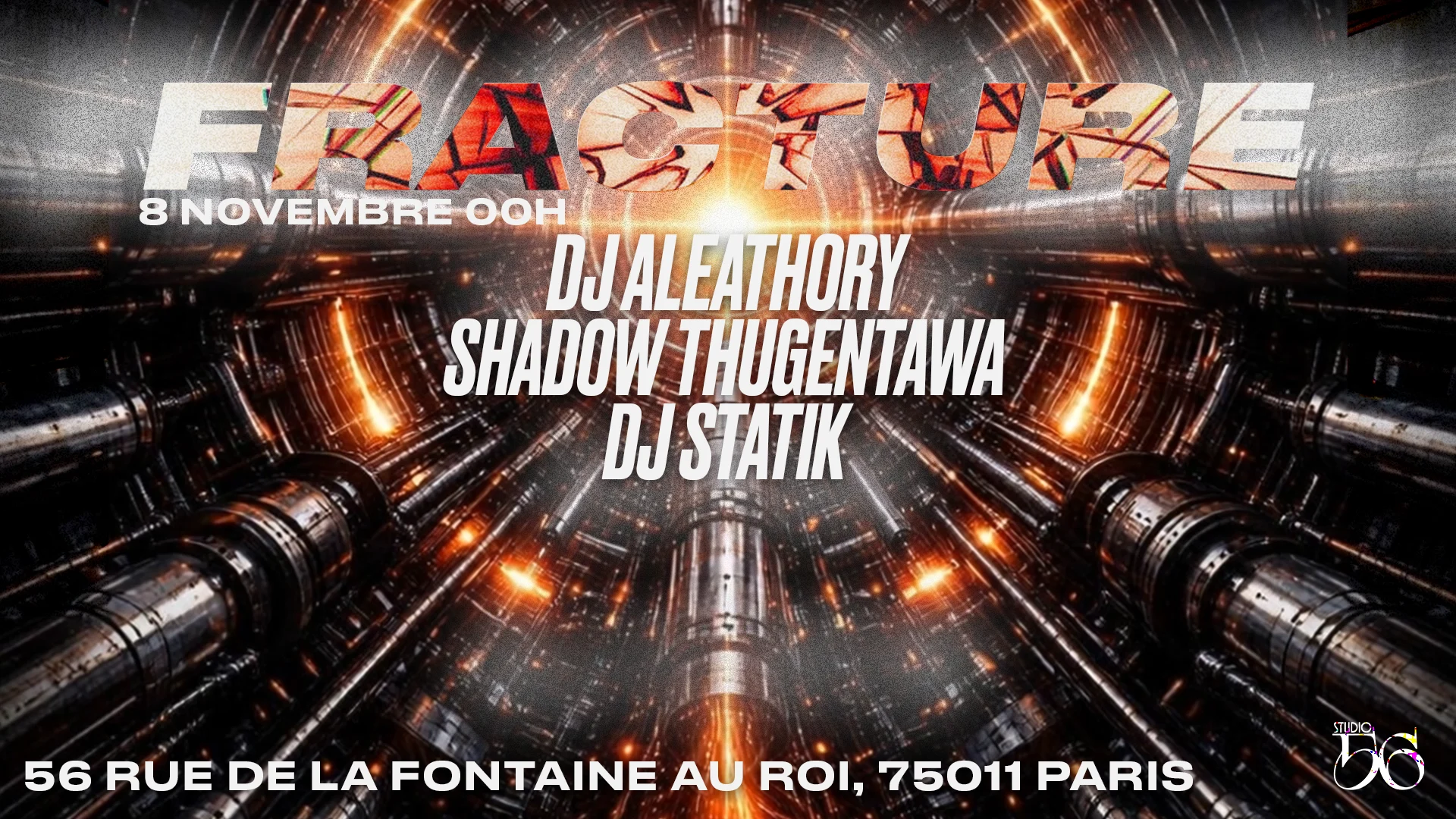 Fracture W/ Dj Aleathory  , Shadow Thugentawa , Dj Statik