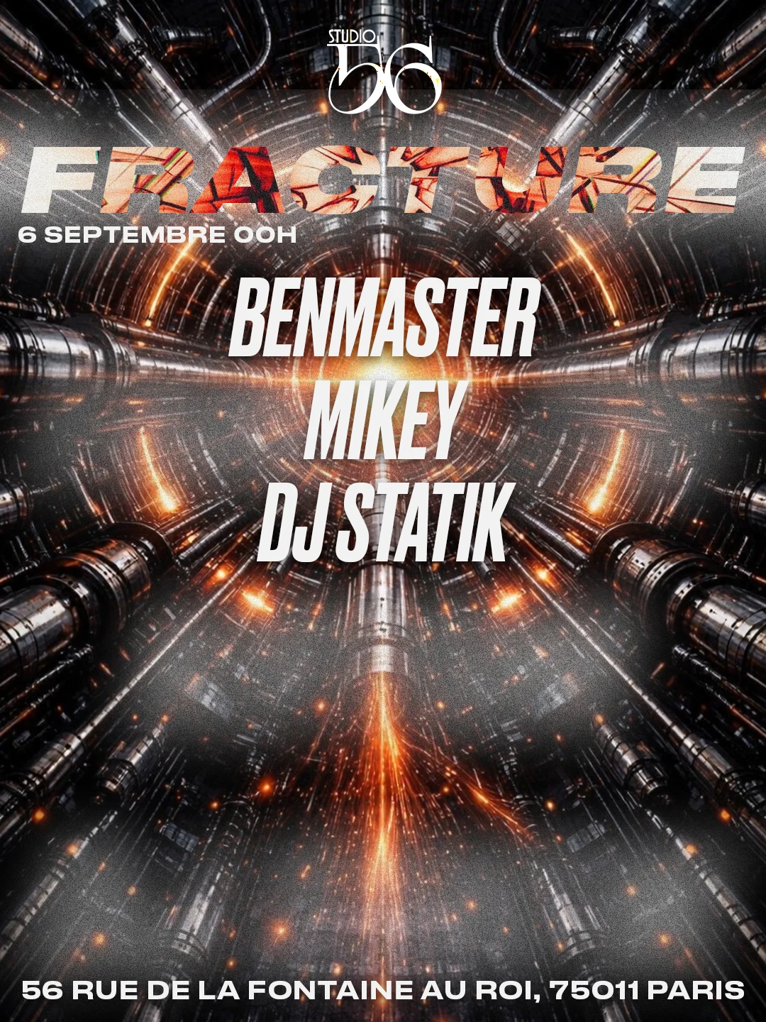 Fracture W/ Benmaster , Mikey , Dj Statik