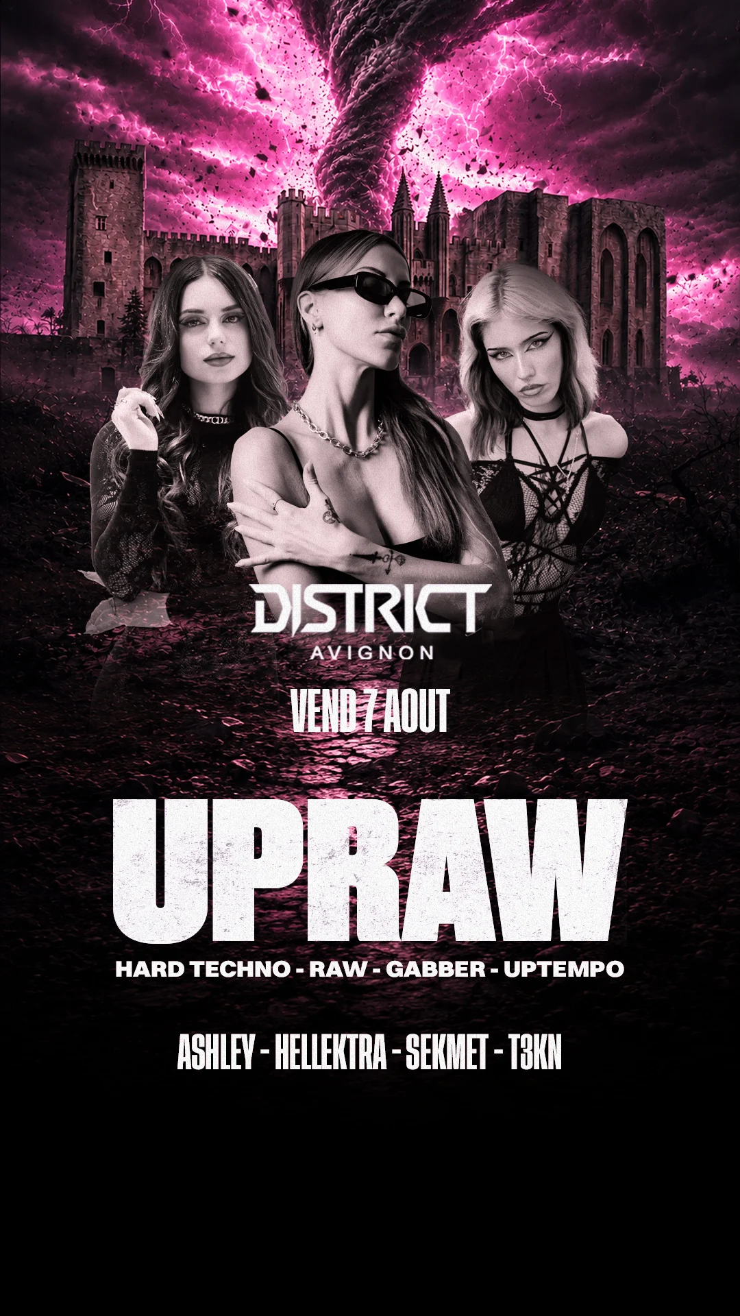 Upraw : Ashley + Hellektra + Sekmet + T3kn