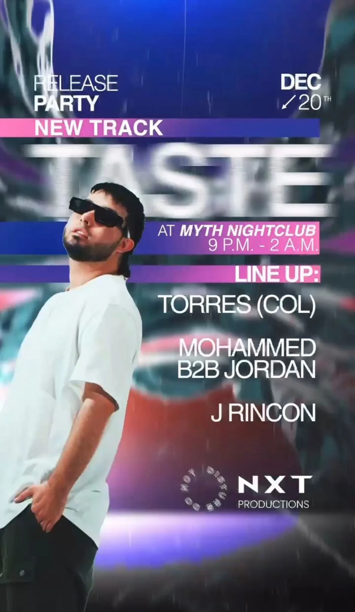 Release Party – New Track Taste