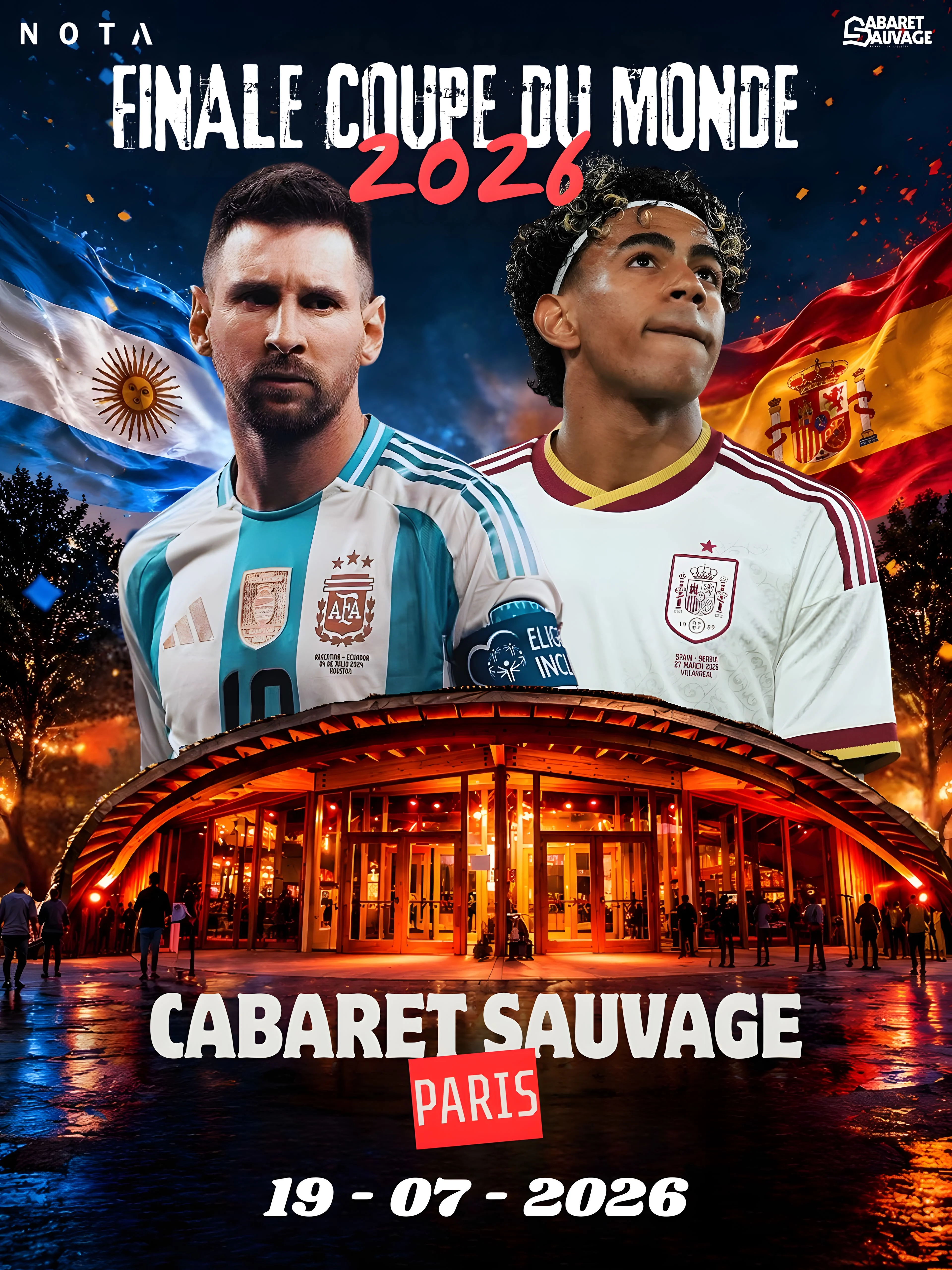 Finale Espagne Vs Argentine Au Cabaret Sauvage - Cdm2026