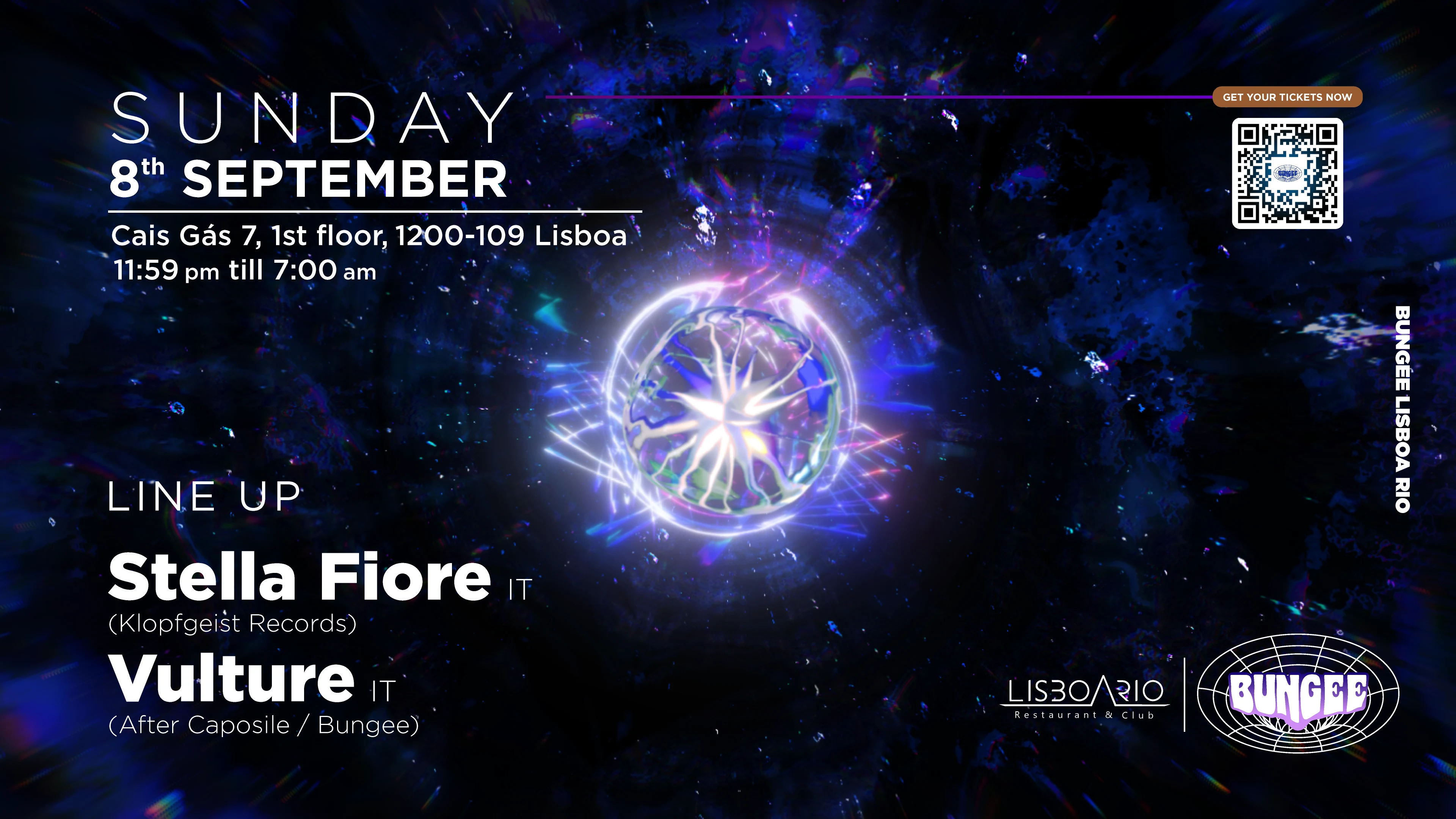 Stella  Fiore • Vulture | Sunday 8 Sep • Lisboa Rio