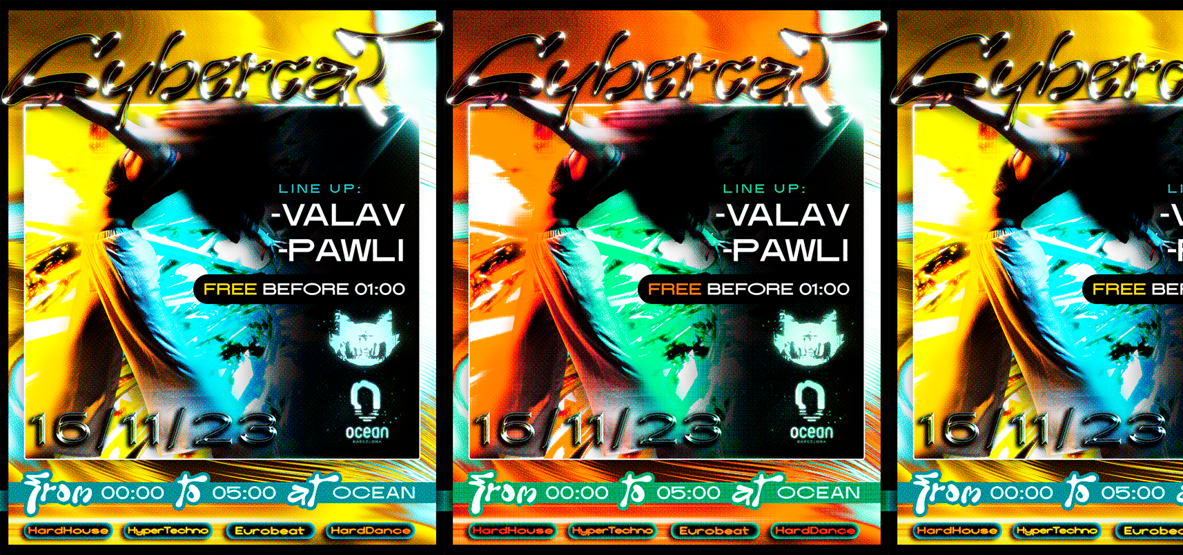 Cybercat VII | Free Entry Before 01:00