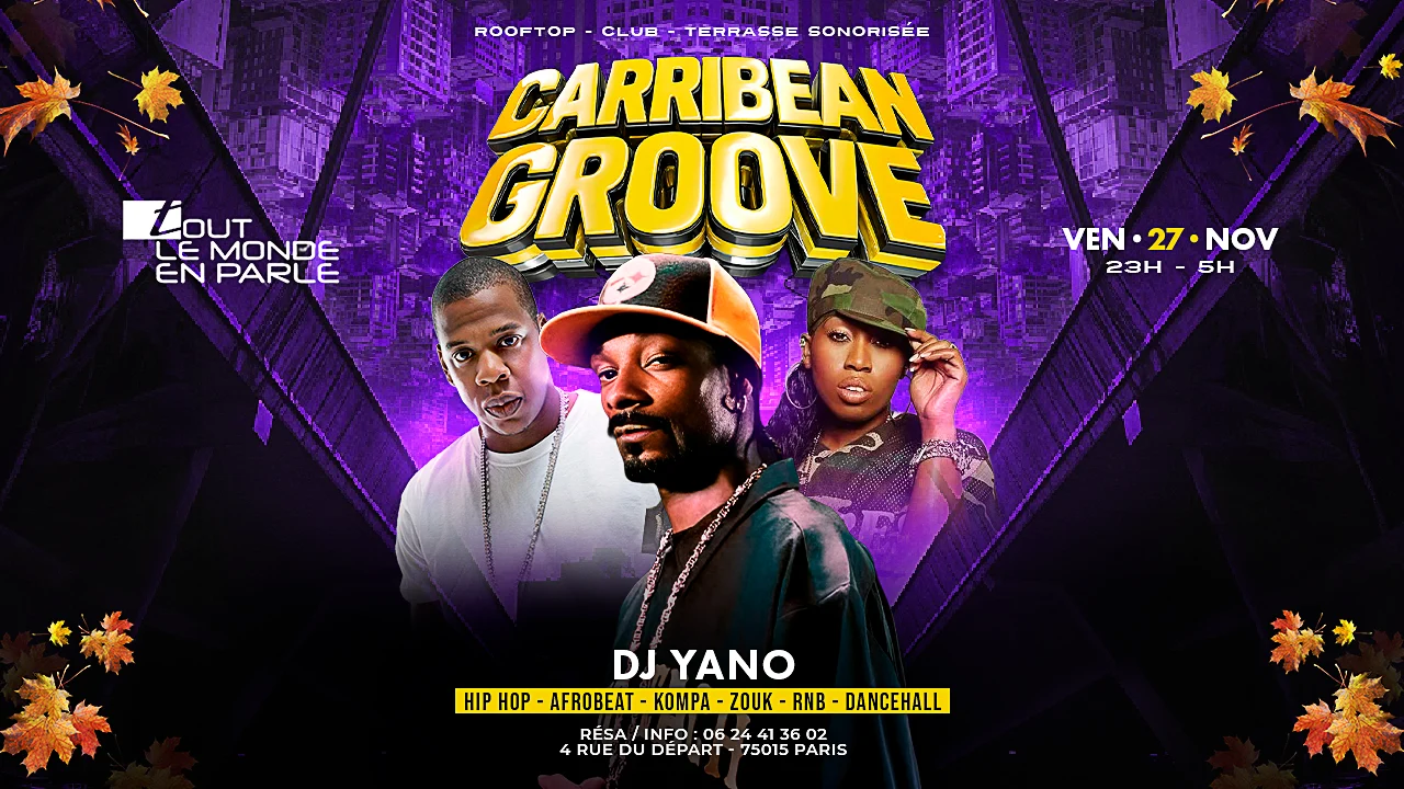 Soiree Caribbean Groove Open Air & Hiphop,Afrobeat