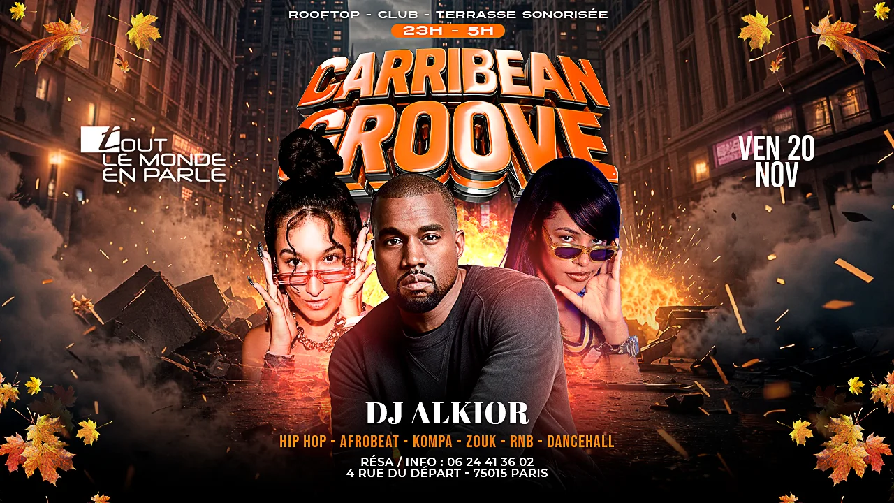 Soiree Caribbean Groove Open Air & Hiphop,Afrobeat
