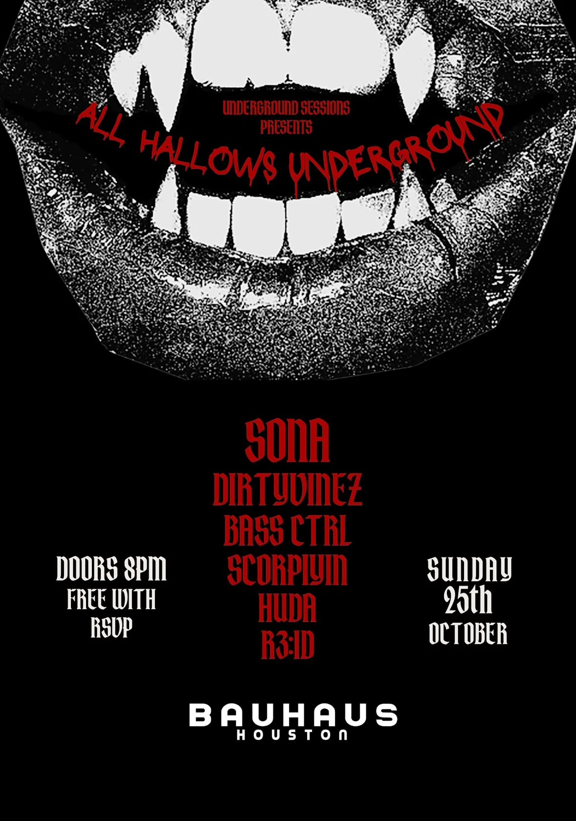 All Hallows Underground (Free W/ Rsvp)