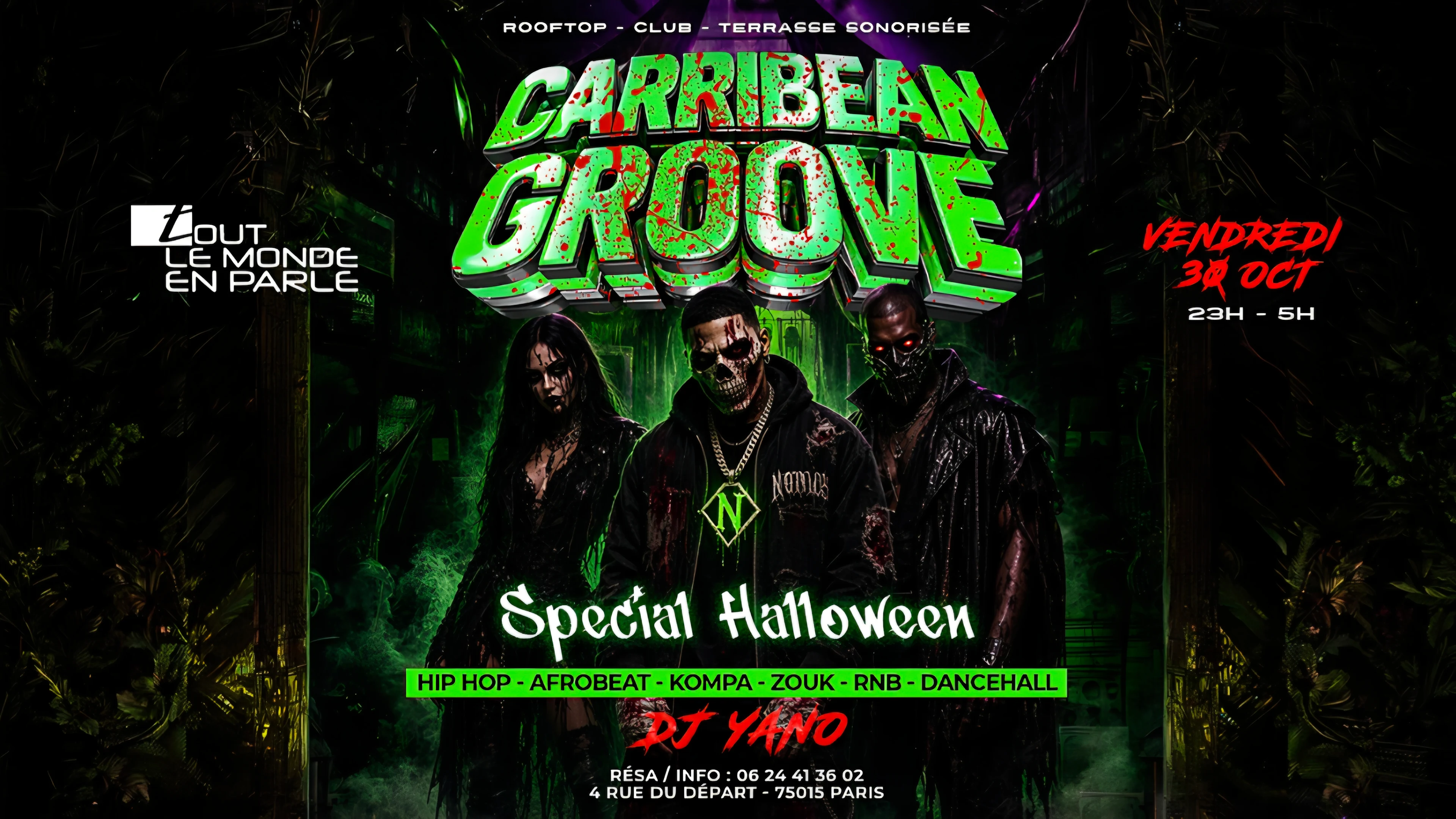 Caribbean Groove Speciale Halloween (Afterwork & C…