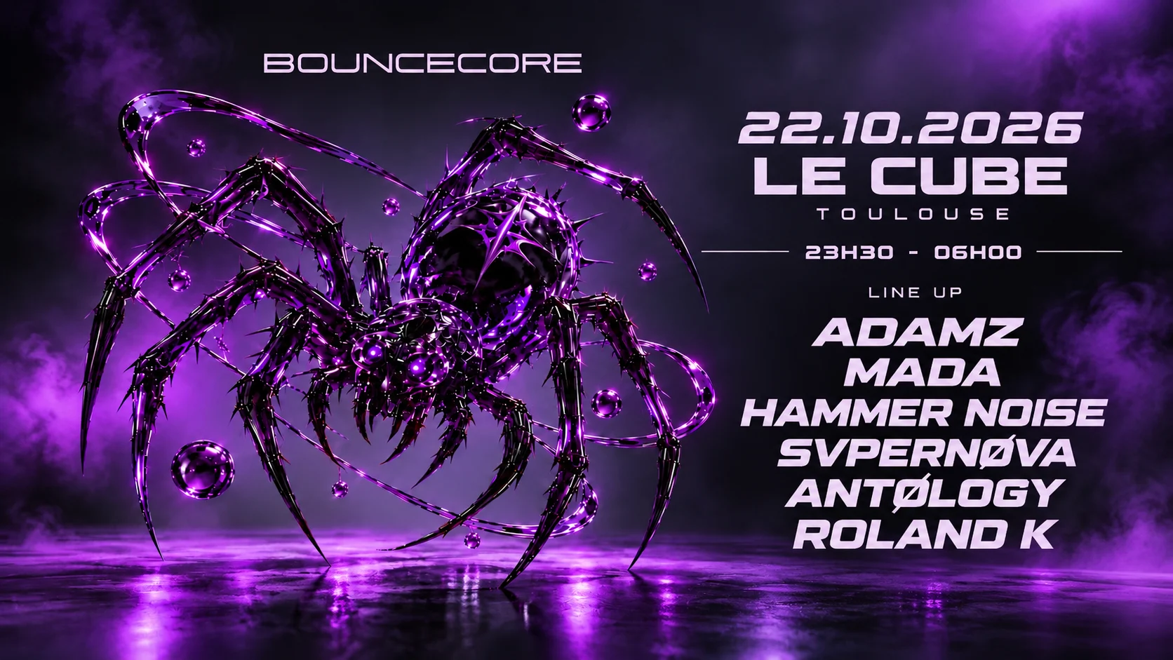Bouncecore - Le Cube , Toulouse