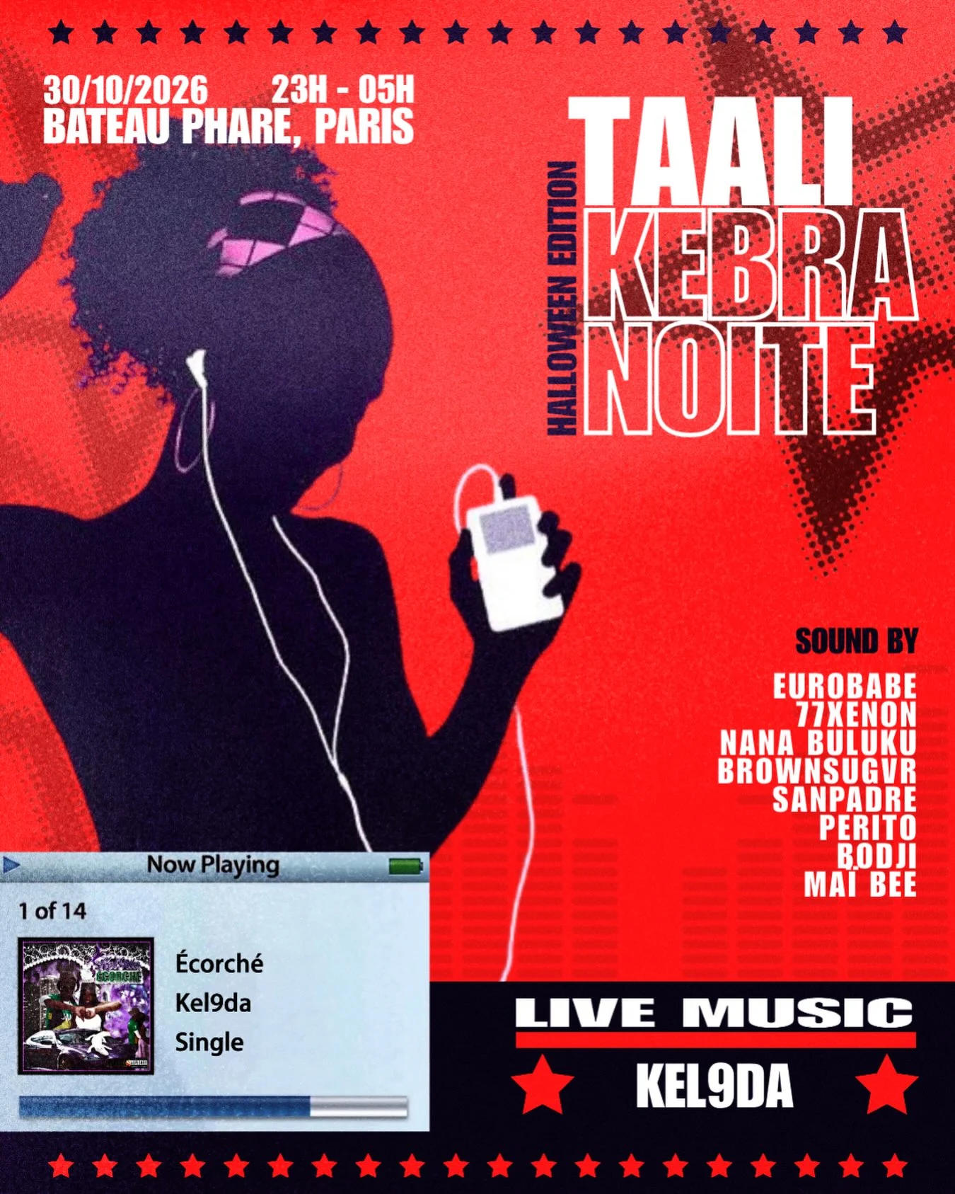 Kebra X Taali Live : Kel9da
