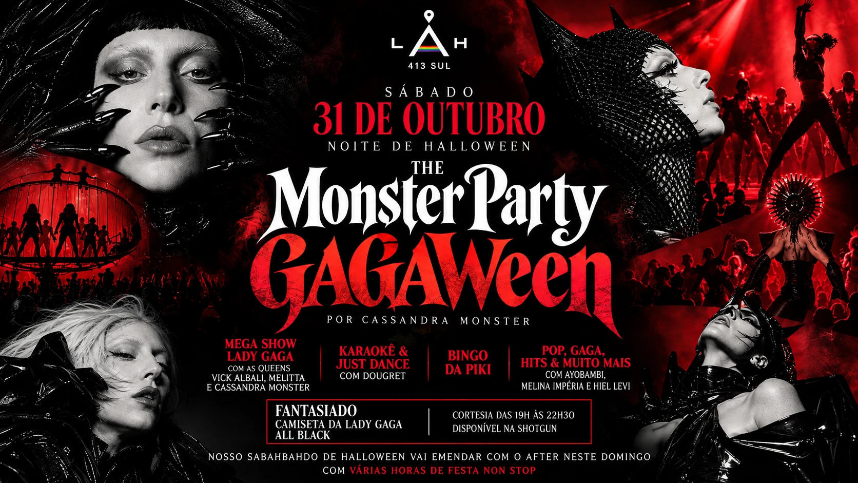 31/10 - The Monster Party: Gagaween