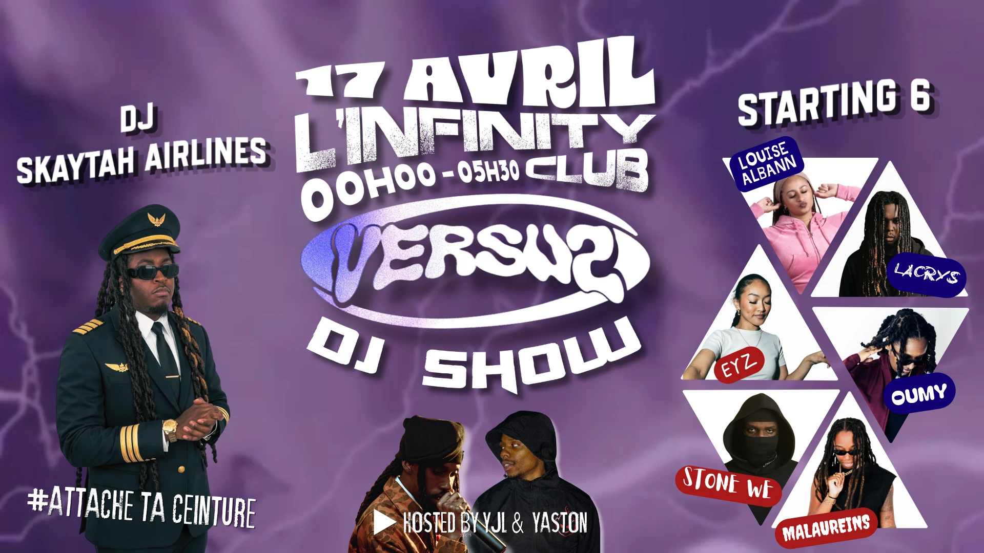 Versuz Dj Show @Infinityclub - 17/04
