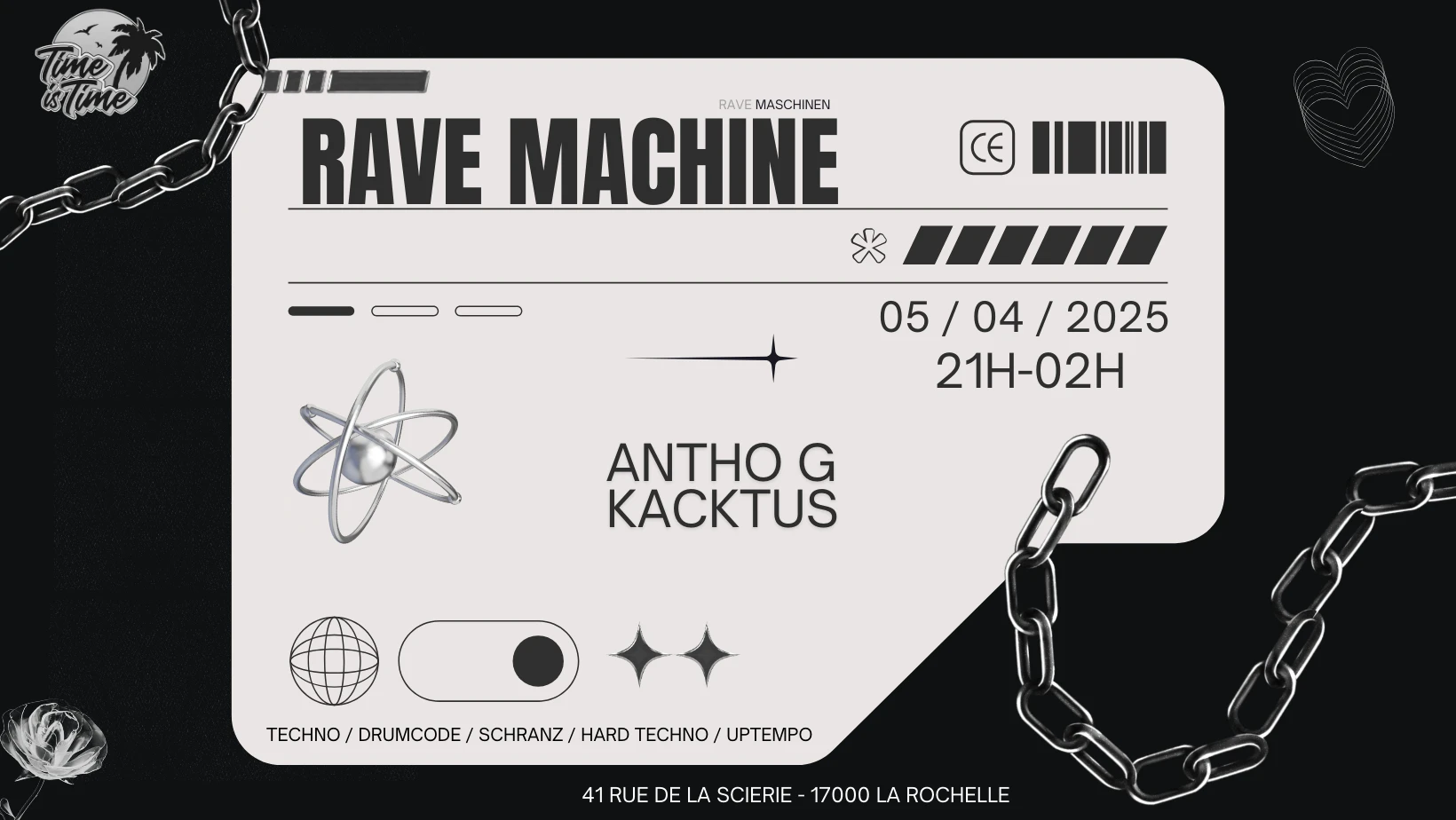 Rave Machine Avril 2025