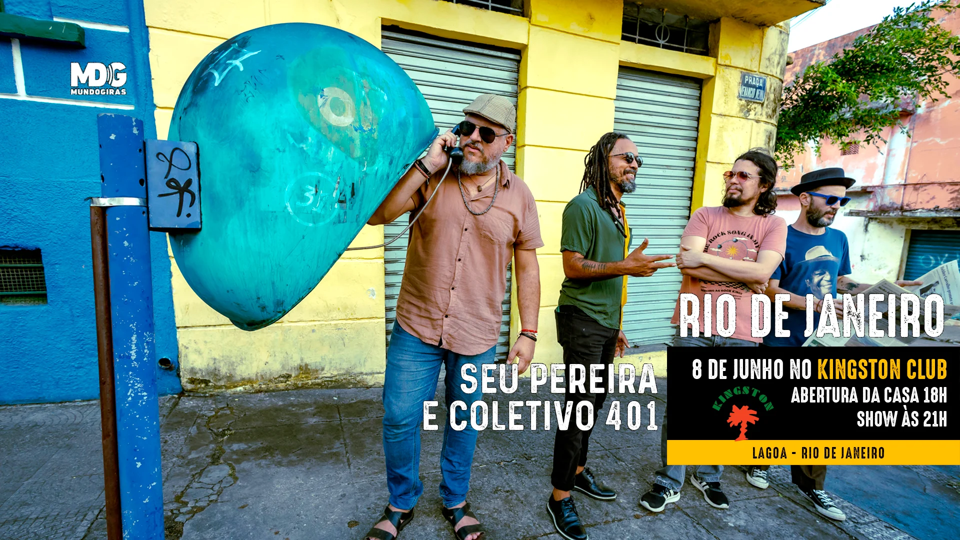Seu Pereira E Coletivo 401 No Kingston Club!