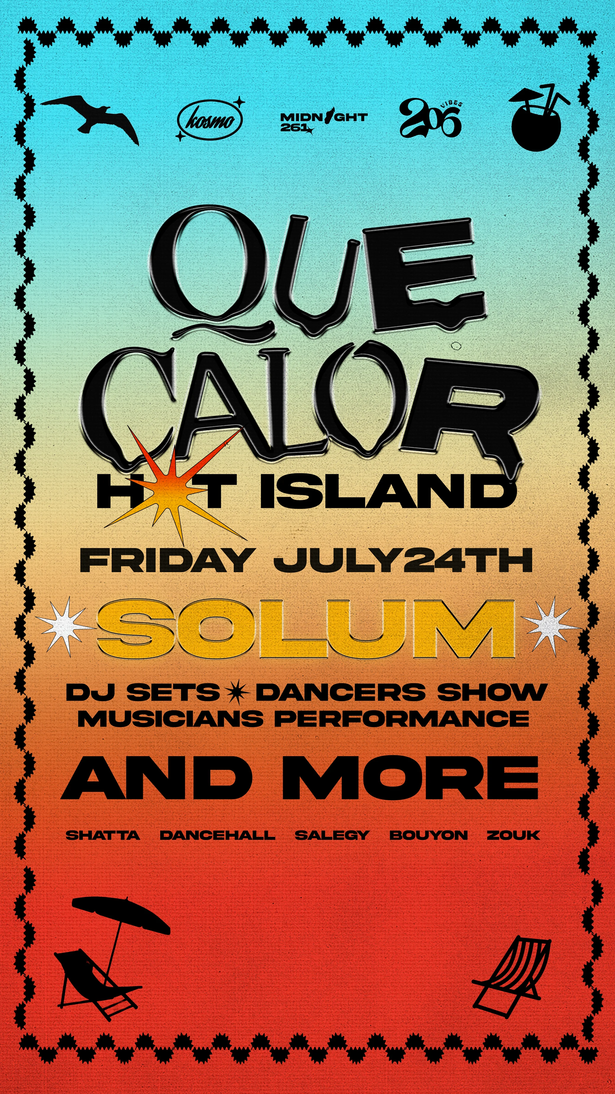 Que Calor | Afro Caribbean Night | Ep Hot Island | Flow Club