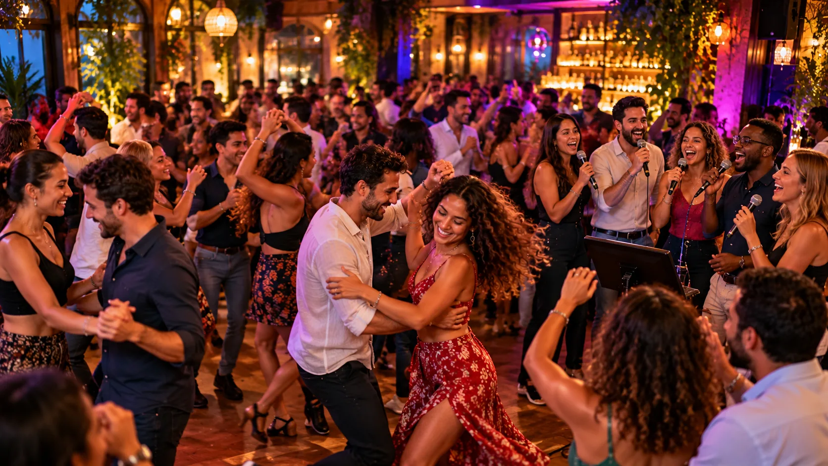 Social Salsa & Bachata Party• Sing-Along & Karaoke Party