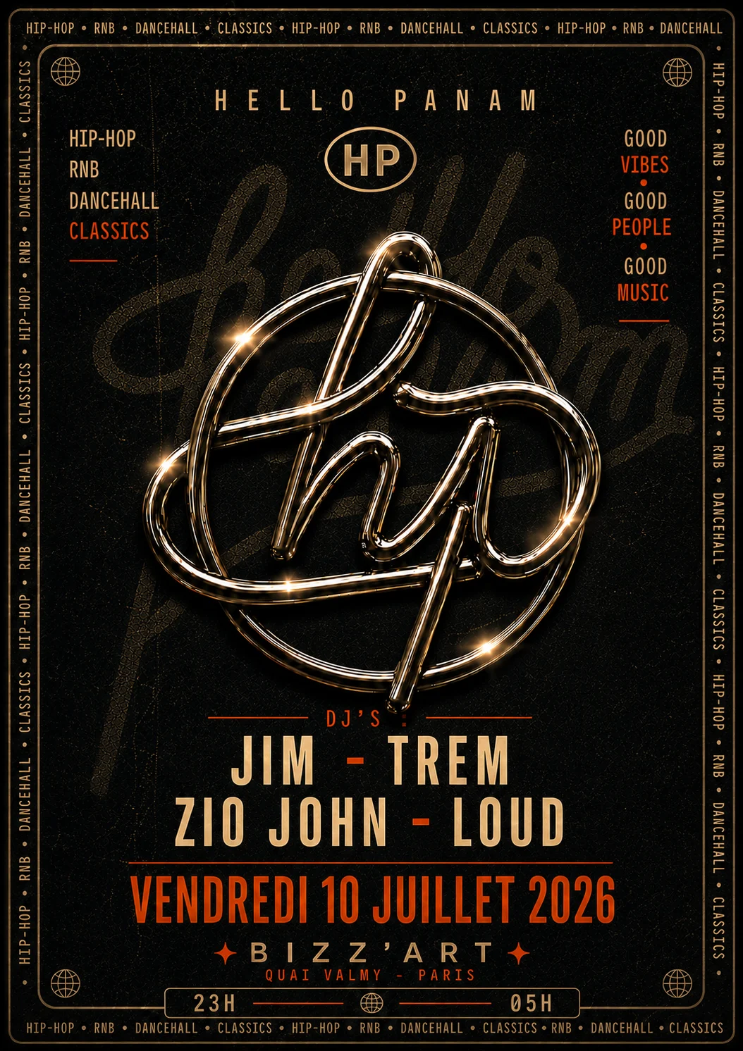 Hello Panam Feat Dj Jim, Dj Trem, Dj Loud, Zio John