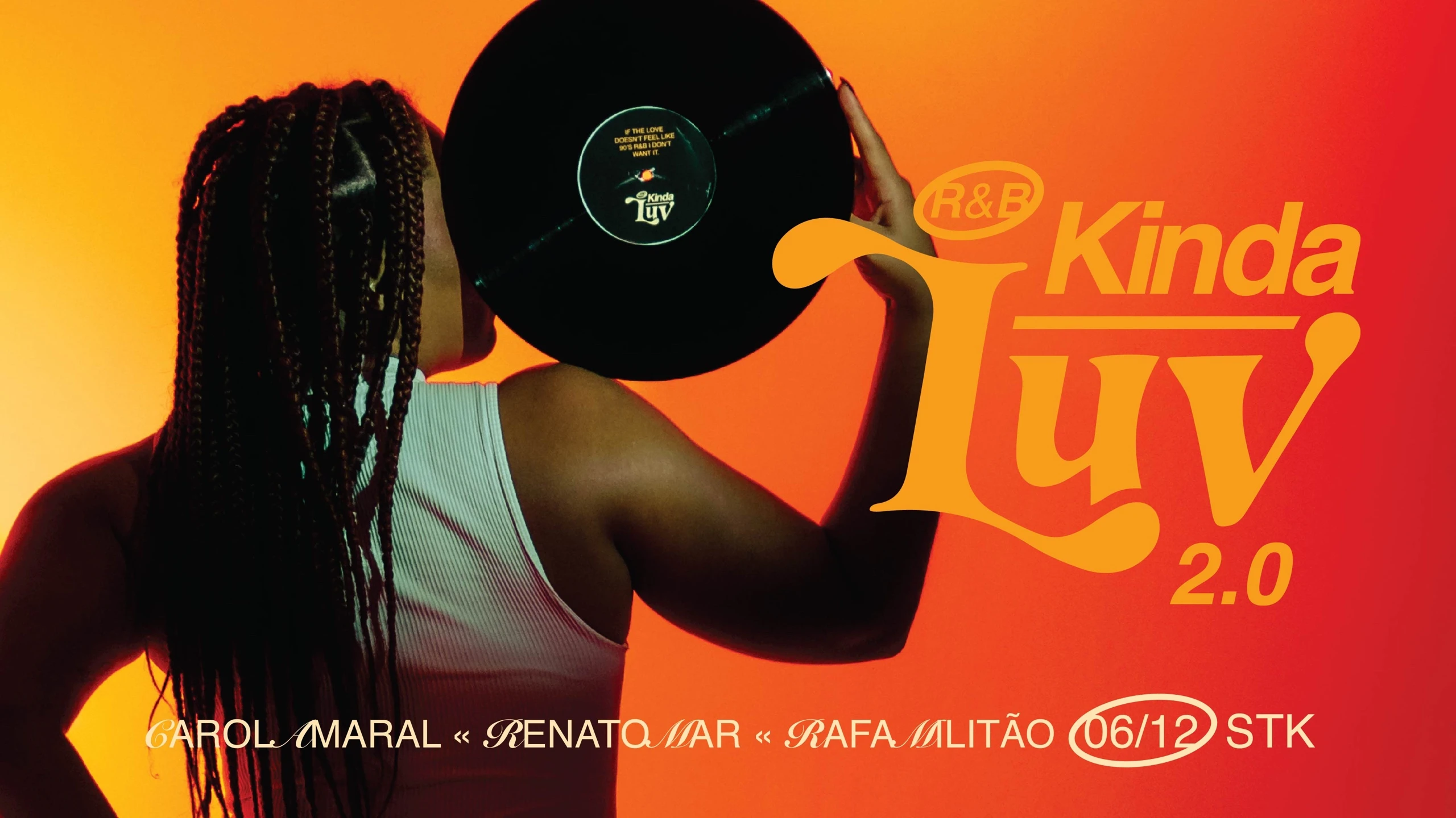 Kindaluv 2.0: Carol Amaral, Renato Mar & Rafa Militão