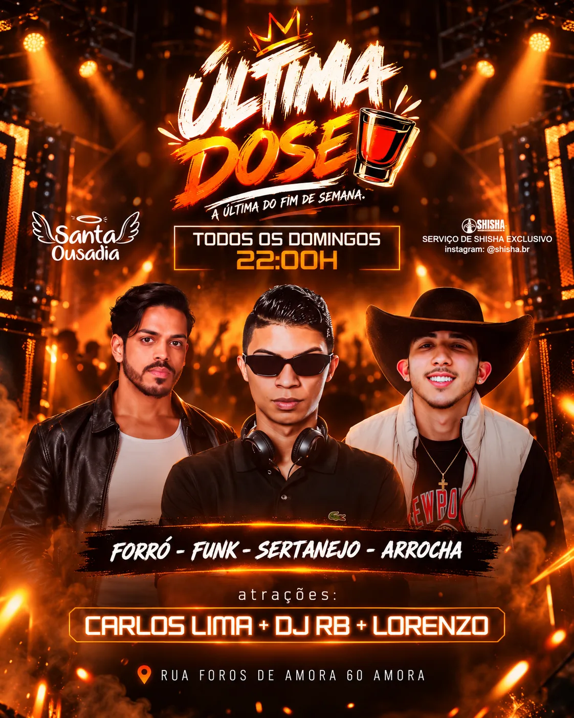 Última Dose - Carlos Lima, Lorenzo, Dj Rb