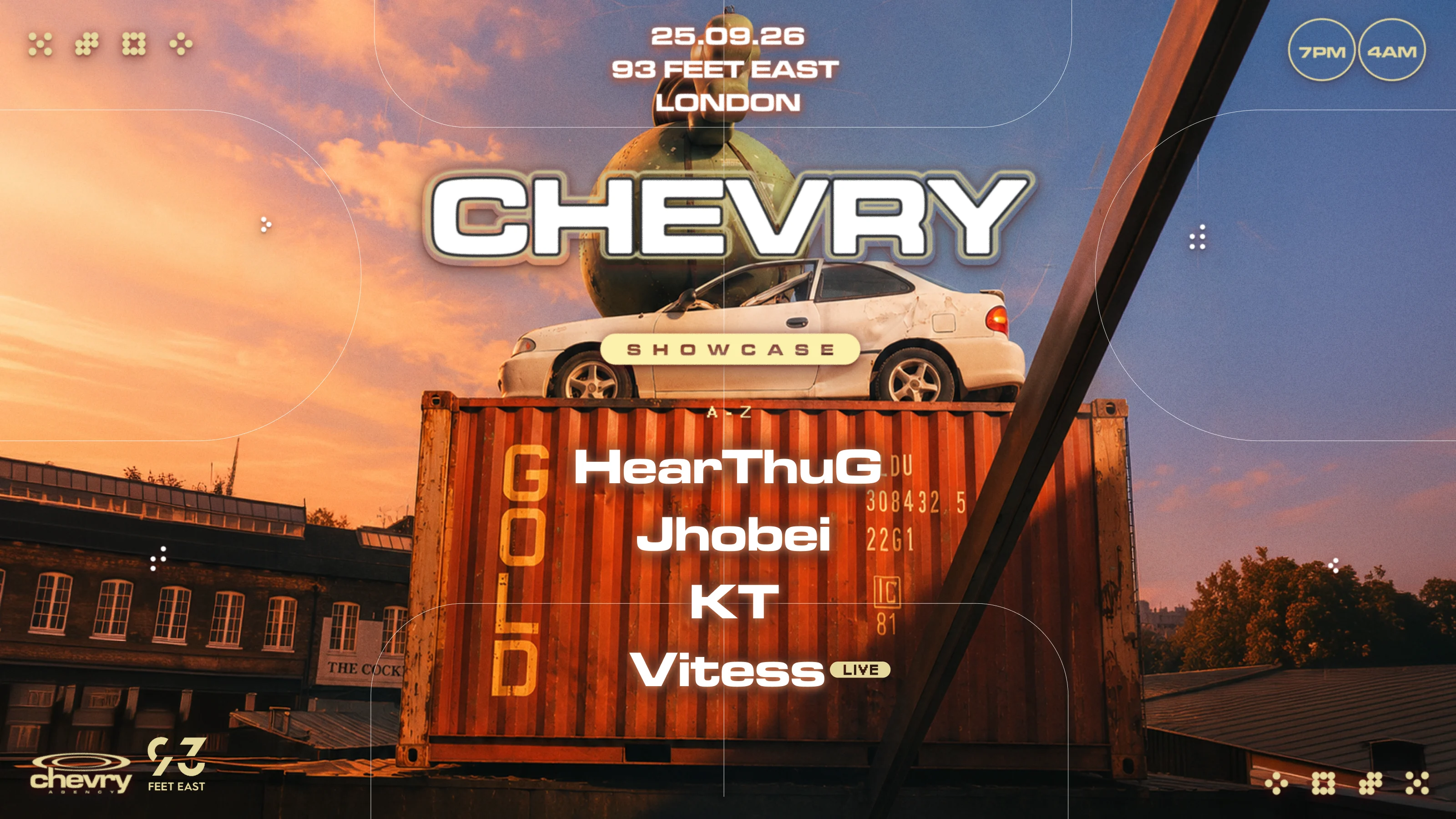 Chevry Showcase : Hearthug, Jhobei, Kt, Vitess