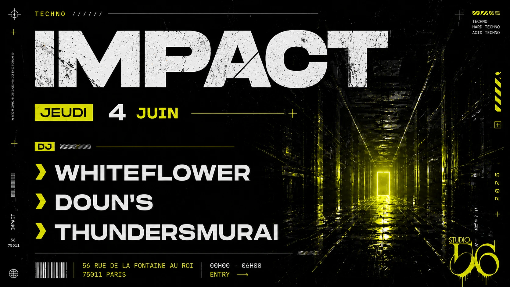 Impact  W/ Whiteflower , Doun’S , Thunsersmurai