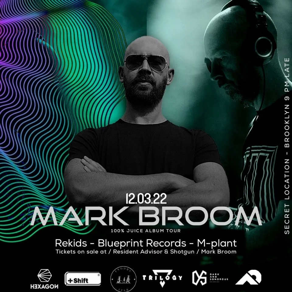 Mark Broom 100% Juice Album Tour