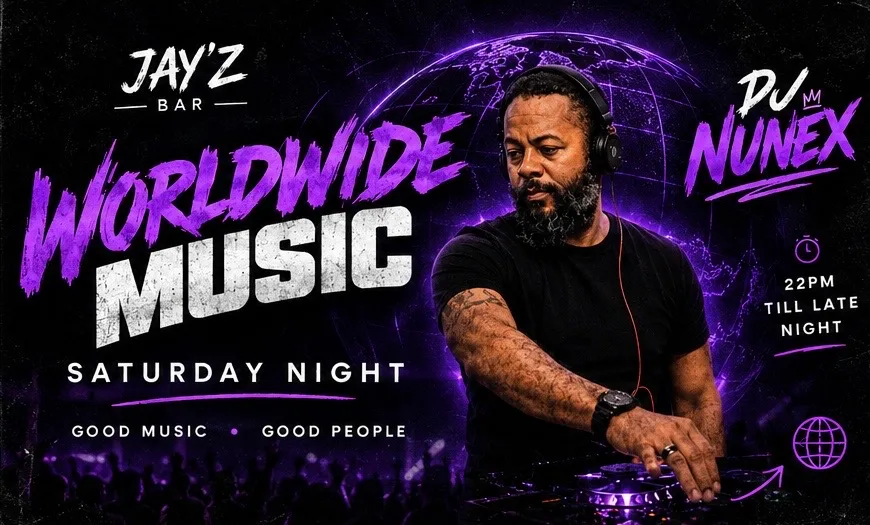 Worldwide Music Night With Dj Nunez