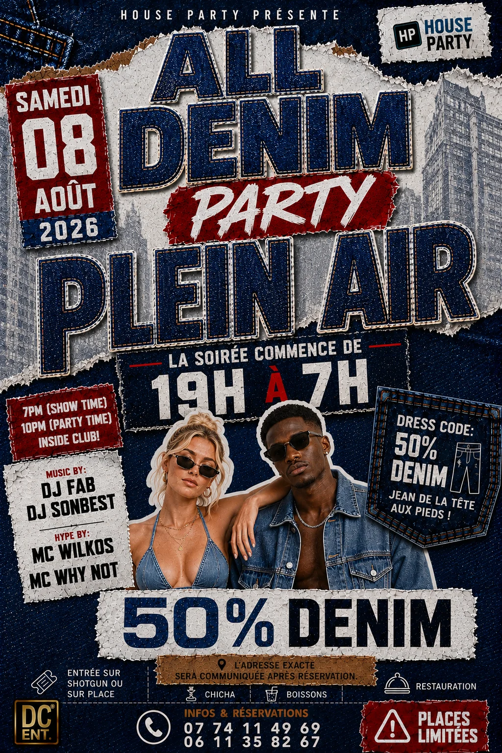 All Denim Party ( Plein Air )