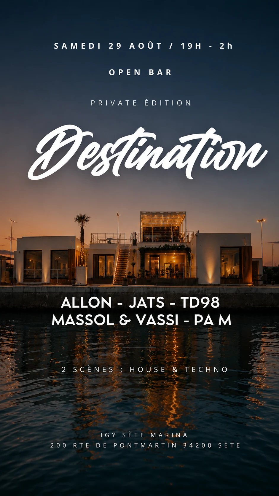 Destination Private Édition Igy Sète Marina