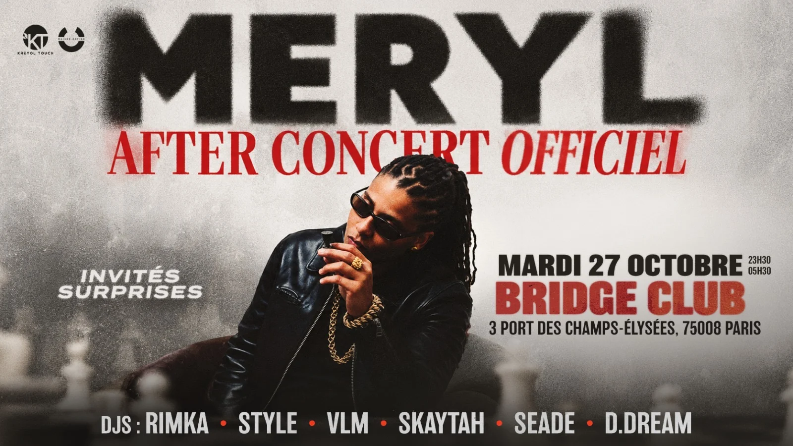Meryl After Concert Officiel - Invités Surprises