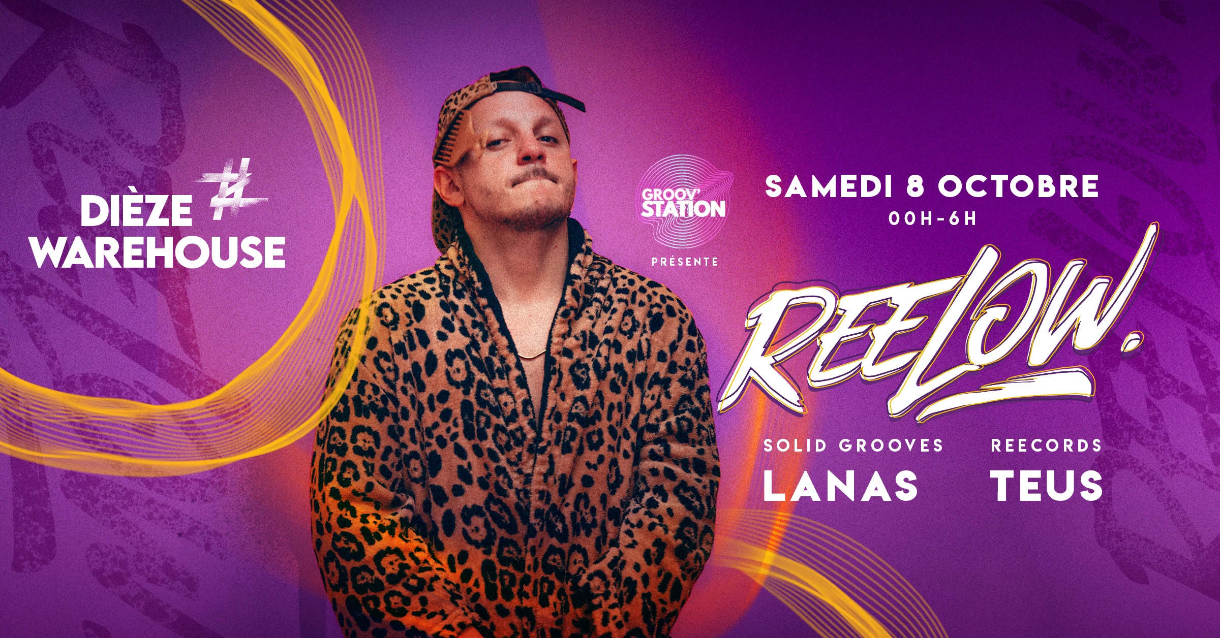 Groov’Station Invite : Reelow (Elrow Music / Solid Grooves)