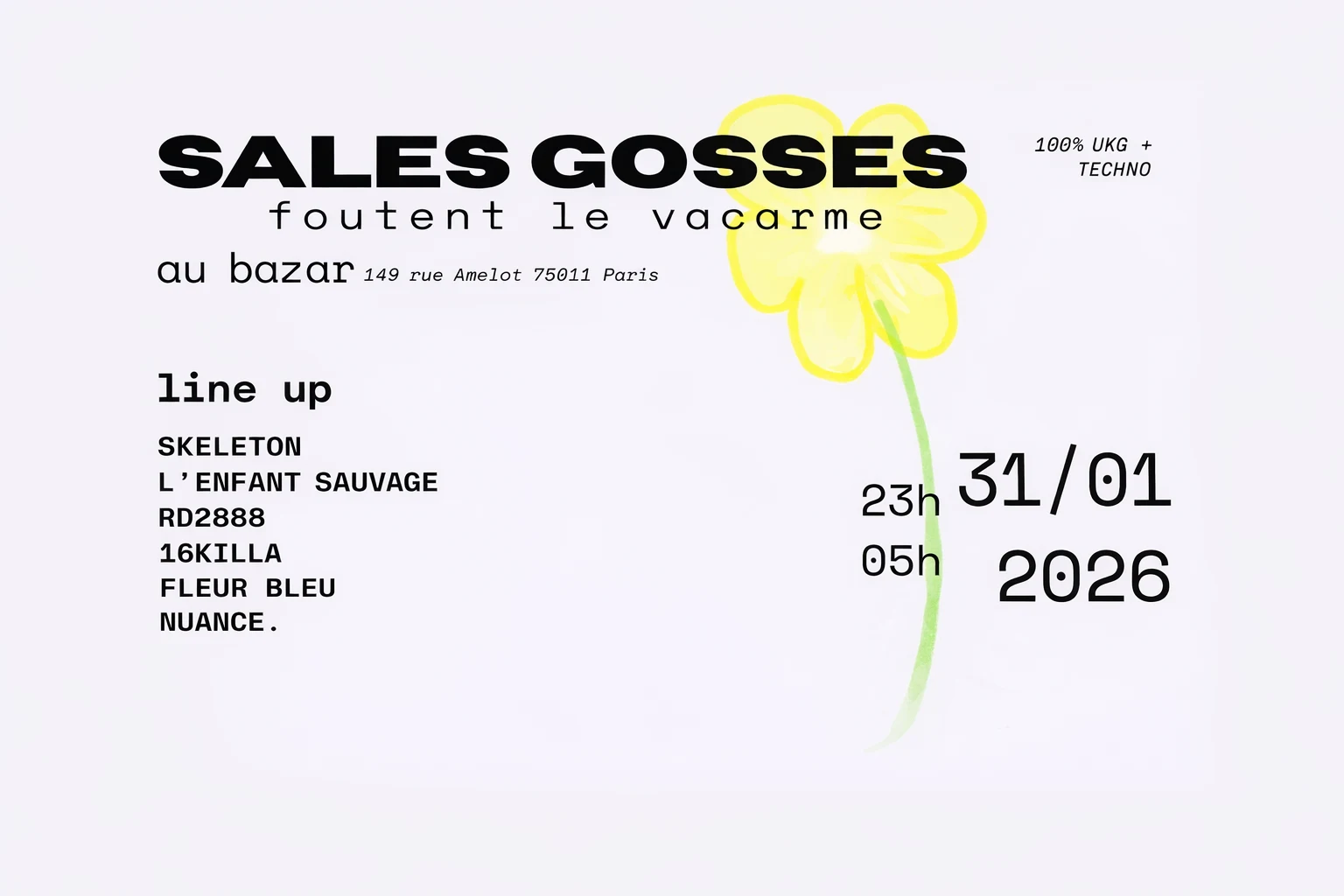 Sales Gosses Au Bazar
