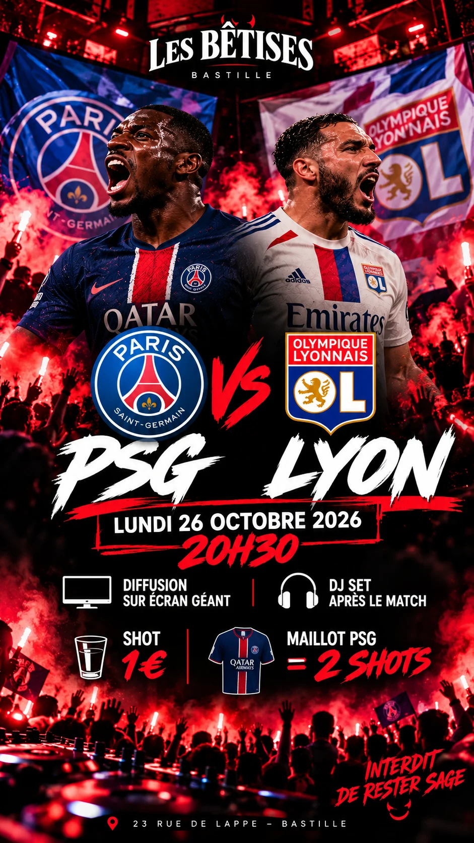 Psg 🆚 Lyon — Live Aux Bêtises 🔥