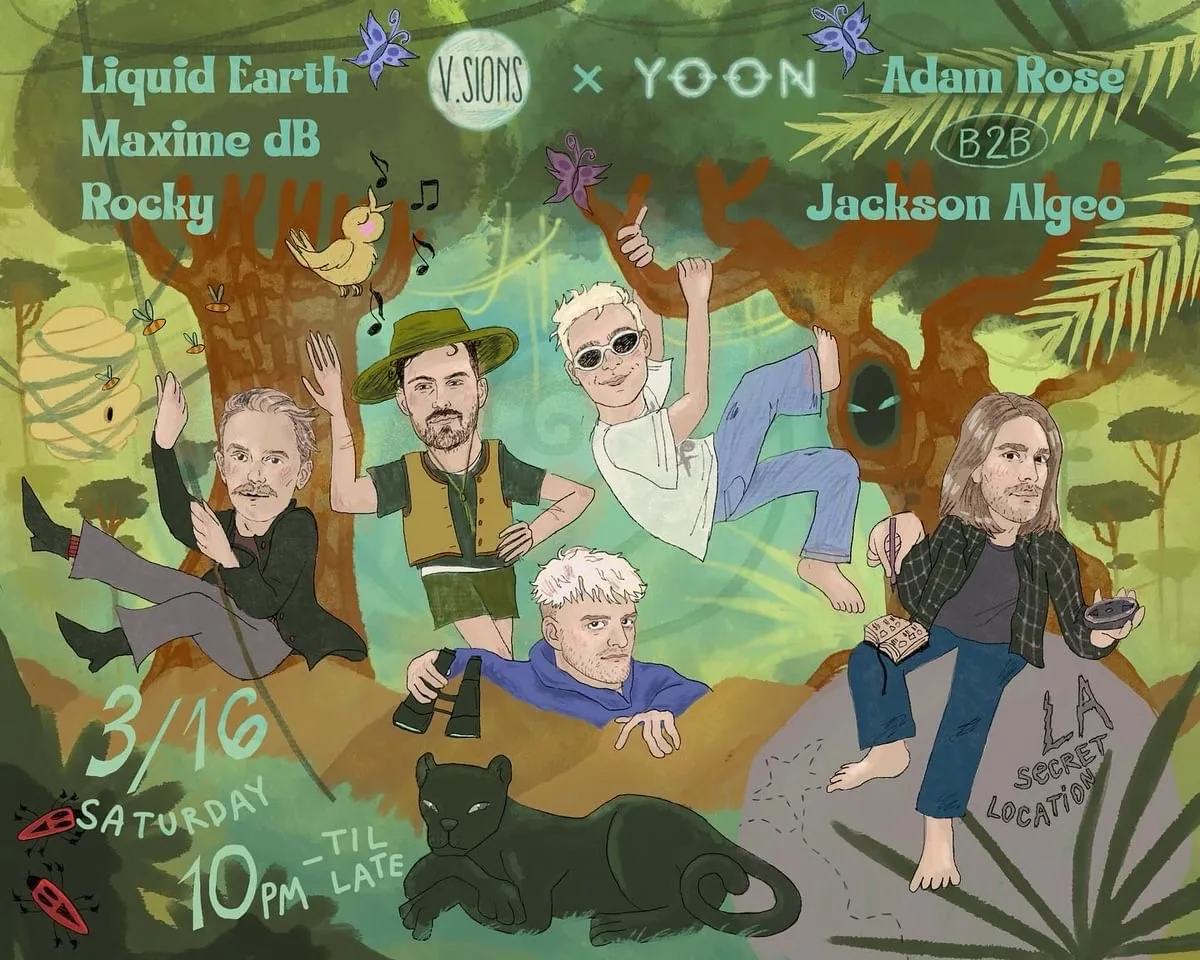 Vsions X Yoon : Liquid Earth, Maxime Db, & More
