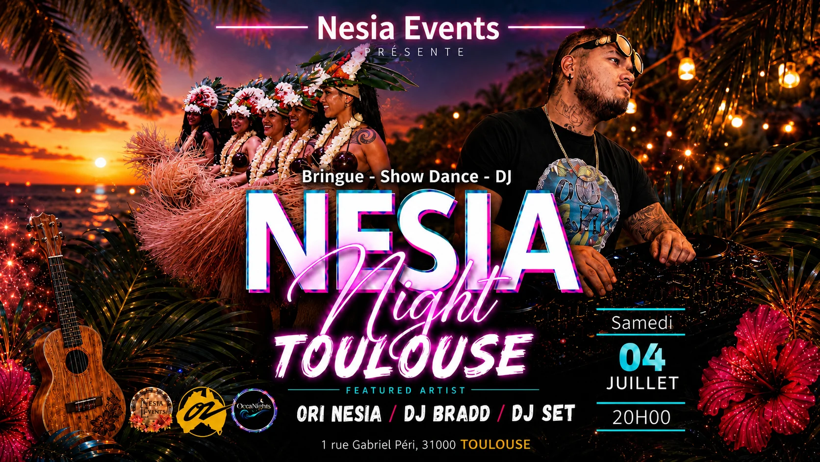 Nesia Night - Toulouse 07/2026